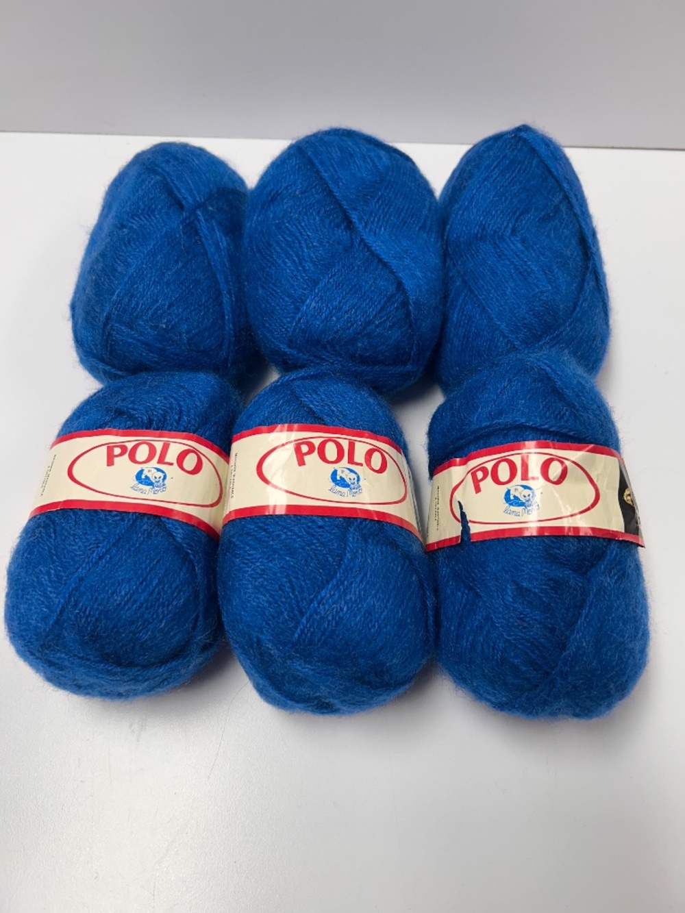 Lot of 6 Skeins Lana Moro Polo Yarn Super High Bulk Acrylic Color 262 Lot 1283